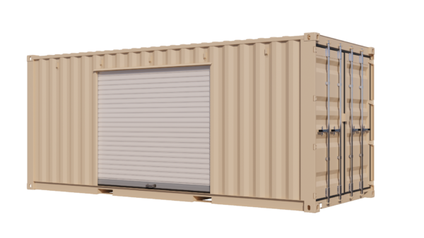 20ft New Storage Container w/ One 8ft Roll-up Doors