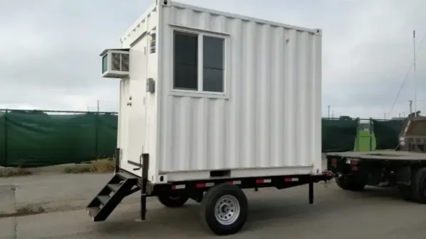 10ft Mobile Office Container with Trailer