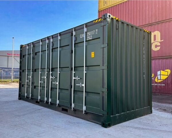20ft high cube side opening container